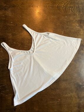 SHEIN White Flowy Tank Top